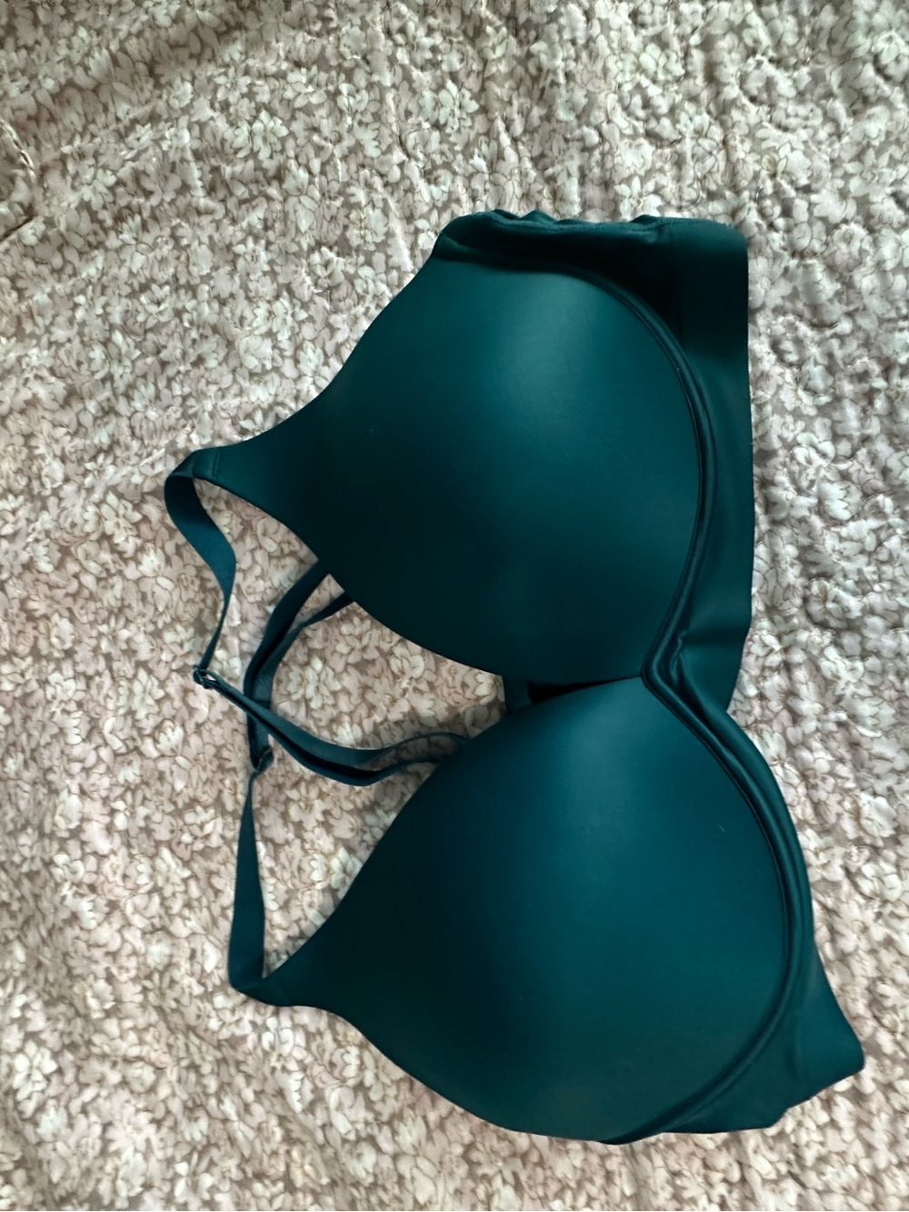 Soma Smooth T-Shirt Bra in Teal Green